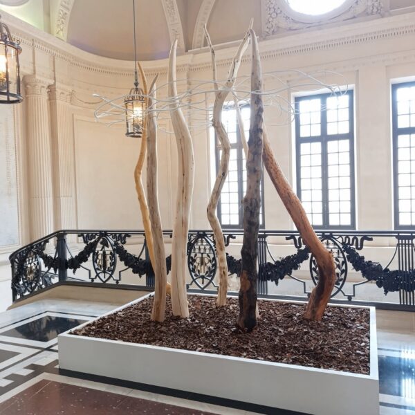 L'Étreinte, Lélia Demoisy à l'Hôtel de Ville de Reims
- Pour la Maison Ruinart