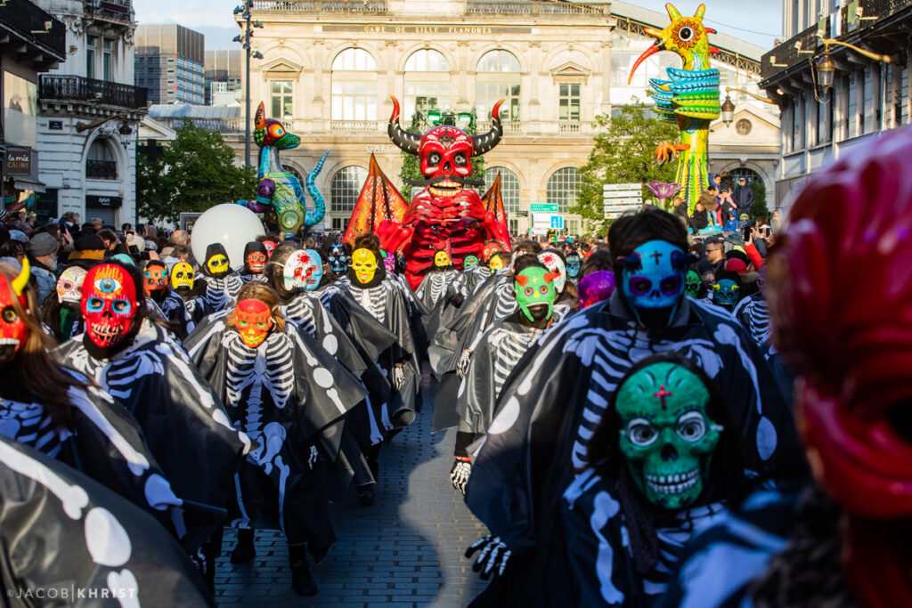 La parade d’ouverture d'Eldorado dans le cadre de lille3000