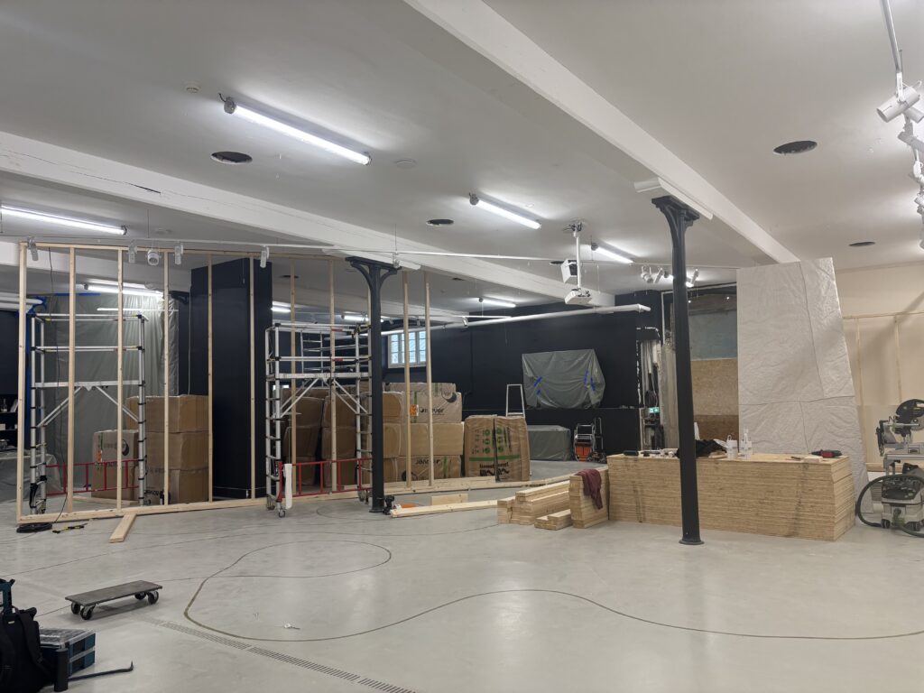 Construction scénographie pour Maison Ruinart